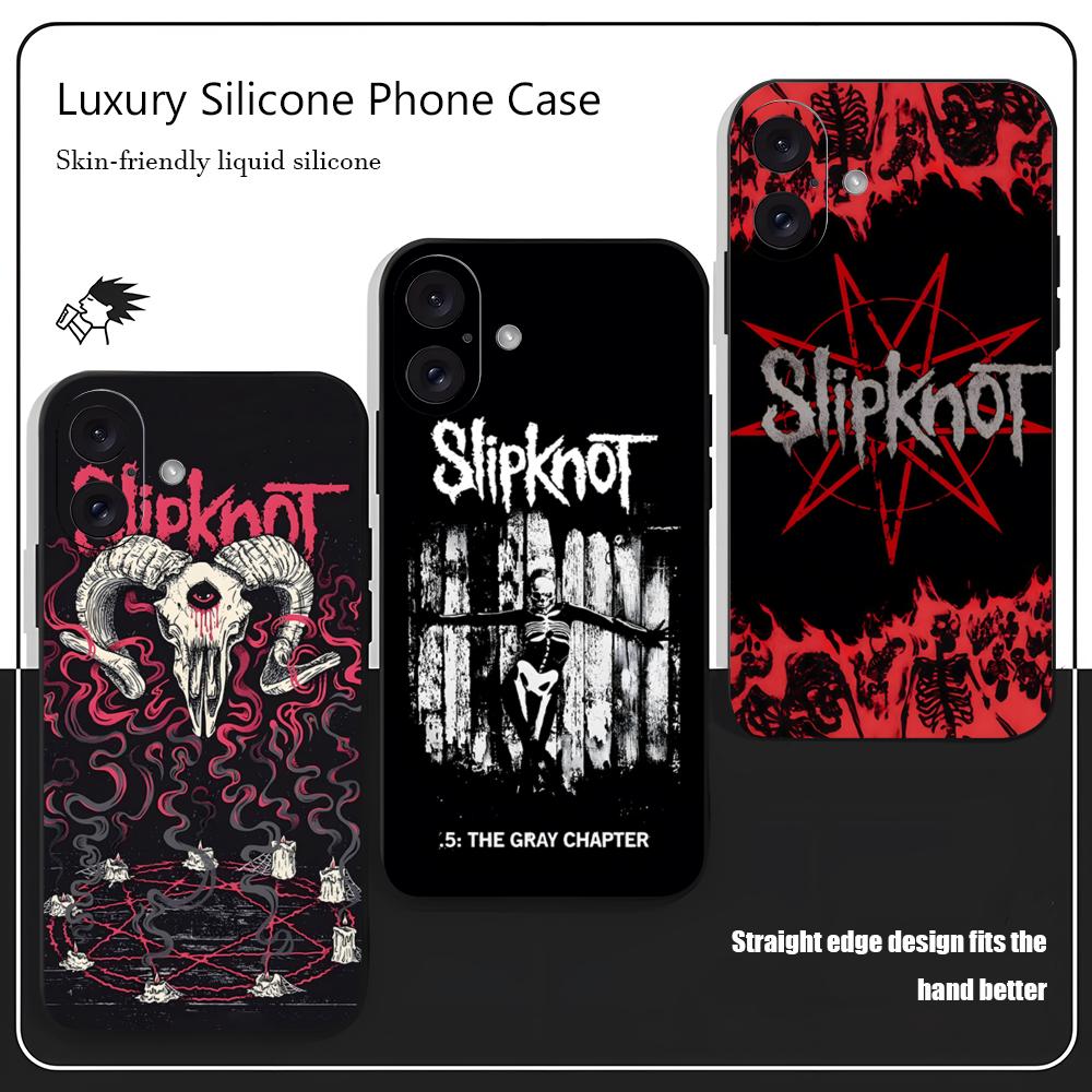Apple Iphone 15 Pro Max - S-Slipknot Custodia per telefono con fascia
